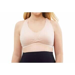 NEW CAKE MATERNITY lotus pumping bra in blush